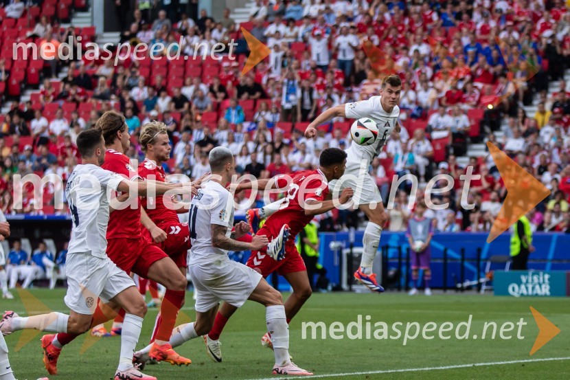  Jaka Bijol, nogometašSlovenci osvojili prvo točko, SLOVENIJA DANSKA 1:1, EURO 2024