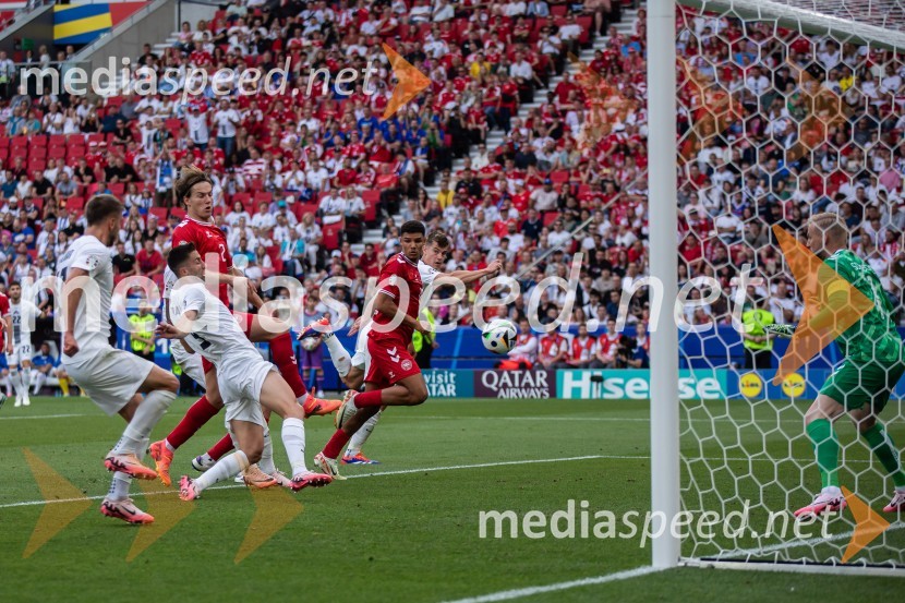Slovenci osvojili prvo točko, SLOVENIJA DANSKA 1:1, EURO 2024