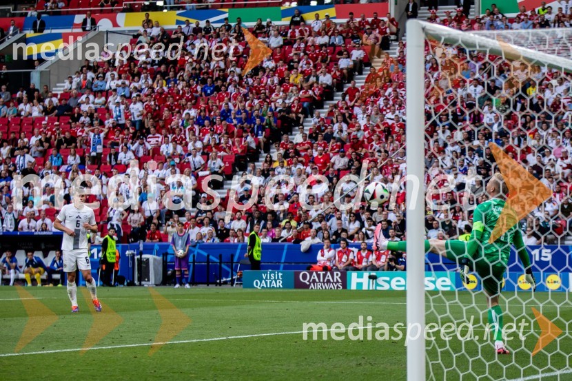 Slovenci osvojili prvo točko, SLOVENIJA DANSKA 1:1, EURO 2024