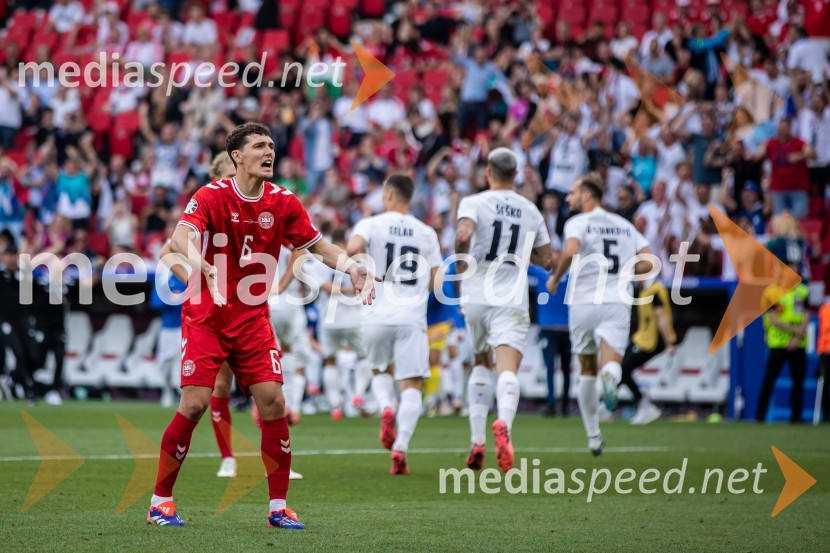 Slovenci osvojili prvo točko, SLOVENIJA DANSKA 1:1, EURO 2024