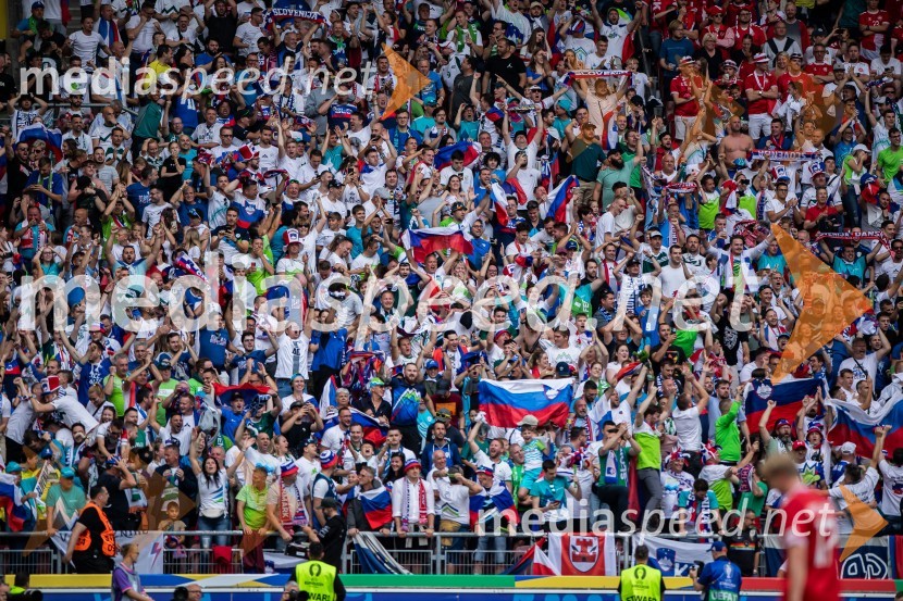 Slovenci osvojili prvo točko, SLOVENIJA DANSKA 1:1, EURO 2024