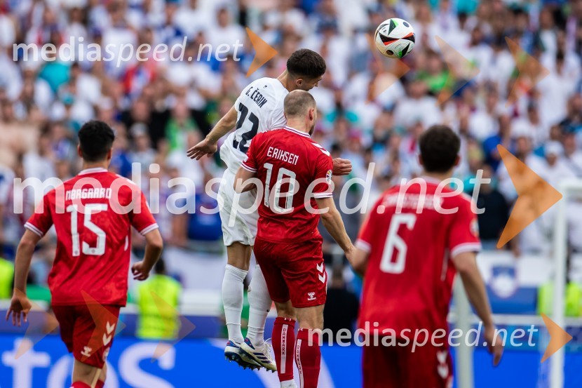  Adam Gnezda Čerin, nogometašSlovenci osvojili prvo točko, SLOVENIJA DANSKA 1:1, EURO 2024