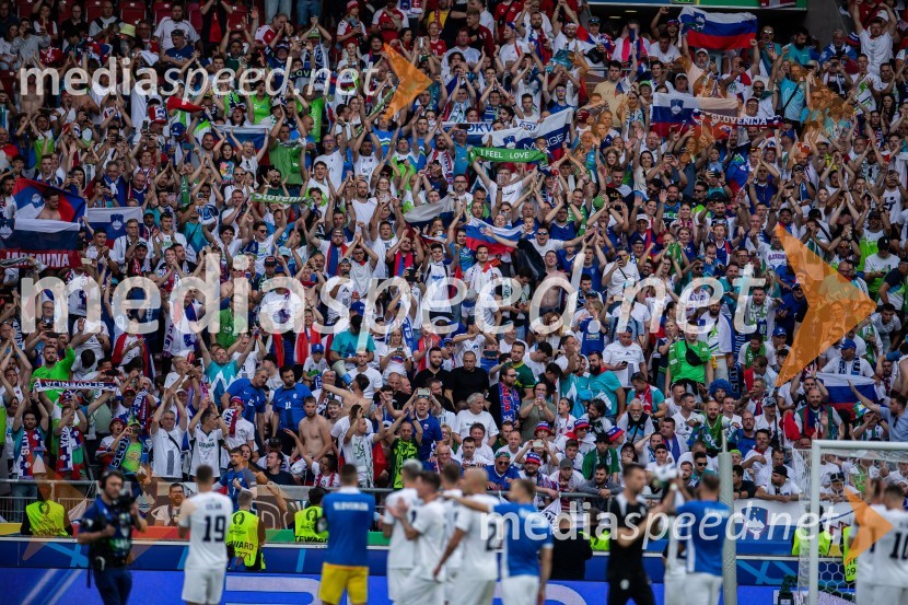 Slovenci osvojili prvo točko, SLOVENIJA DANSKA 1:1, EURO 2024