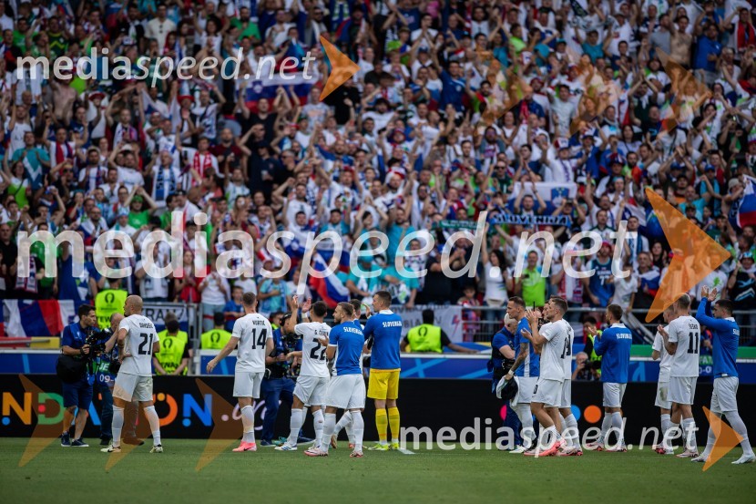 Slovenci osvojili prvo točko, SLOVENIJA DANSKA 1:1, EURO 2024
