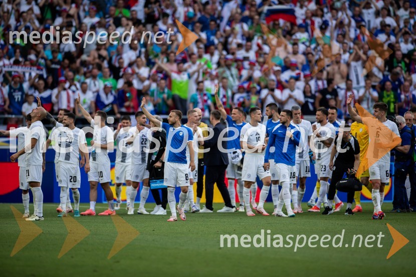 Slovenci osvojili prvo točko, SLOVENIJA DANSKA 1:1, EURO 2024