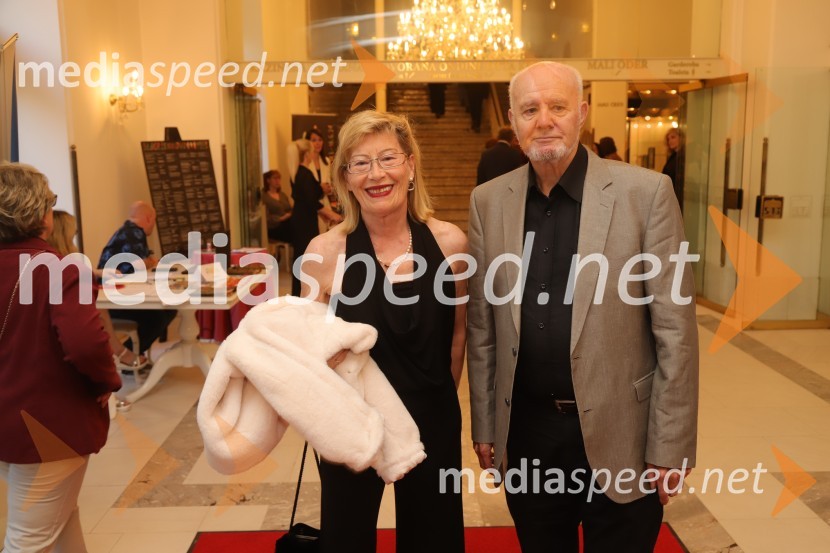  Nevenka Leban Orešič, pianistka, častna konzulka Republike Litve;  Tomaž Čop-Birko, glasbeni urednik, Radio 159. Festival Borštnikovo srečanje, sklepna slovesnost s podelitvijo nagrad