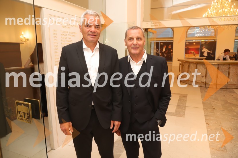  Aleksander Saša Arsenovič, župan, Mestna občina Maribor;  Danilo Rošker, direktor SNG Maribor59. Festival Borštnikovo srečanje, sklepna slovesnost s podelitvijo nagrad