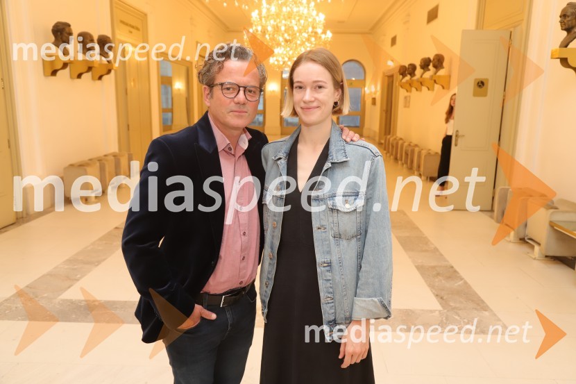  Vojko Belšak, igralec;  Julija Klavžar, igralka59. Festival Borštnikovo srečanje, sklepna slovesnost s podelitvijo nagrad