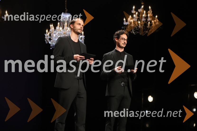  Blaž Dolenc, igralec;  Žan Koprivnik, igralec59. Festival Borštnikovo srečanje, sklepna slovesnost s podelitvijo nagrad