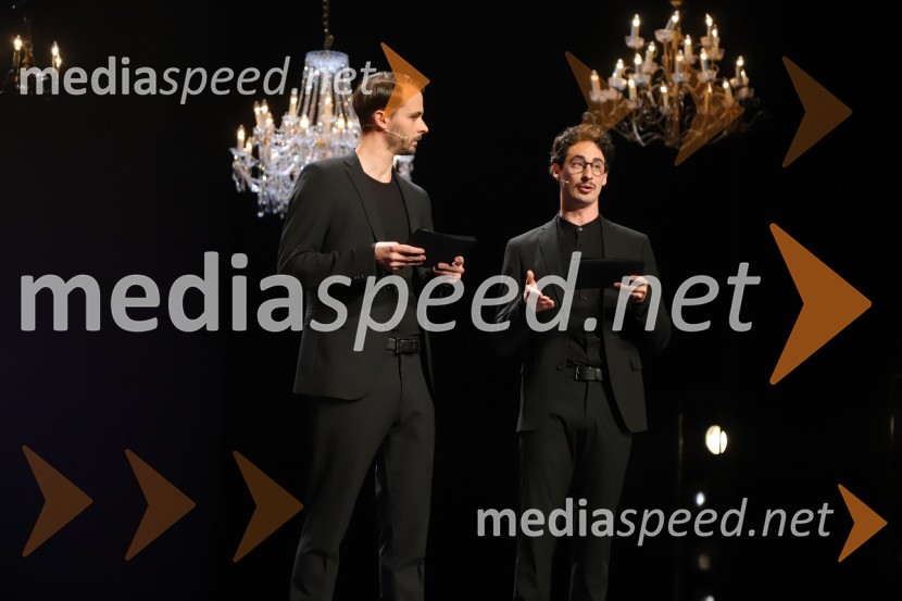  Blaž Dolenc, igralec;  Žan Koprivnik, igralec59. Festival Borštnikovo srečanje, sklepna slovesnost s podelitvijo nagrad