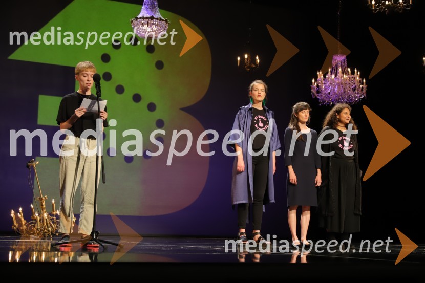  ... ;  ... ;  ... ;  Lina Akif, igralka59. Festival Borštnikovo srečanje, sklepna slovesnost s podelitvijo nagrad