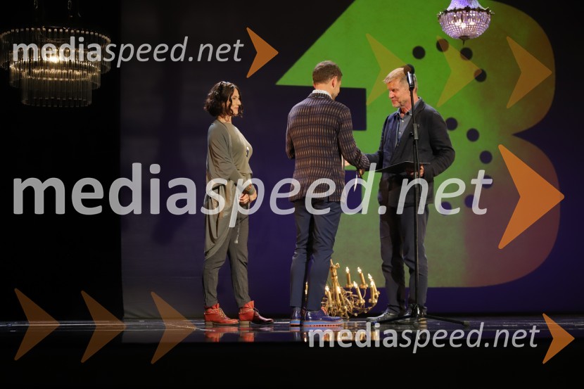  ... ;  Aleš Novak, umetniški direktor Festival Borštnikovo srečanje;  Borut  Veselko, igralec59. Festival Borštnikovo srečanje, sklepna slovesnost s podelitvijo nagrad