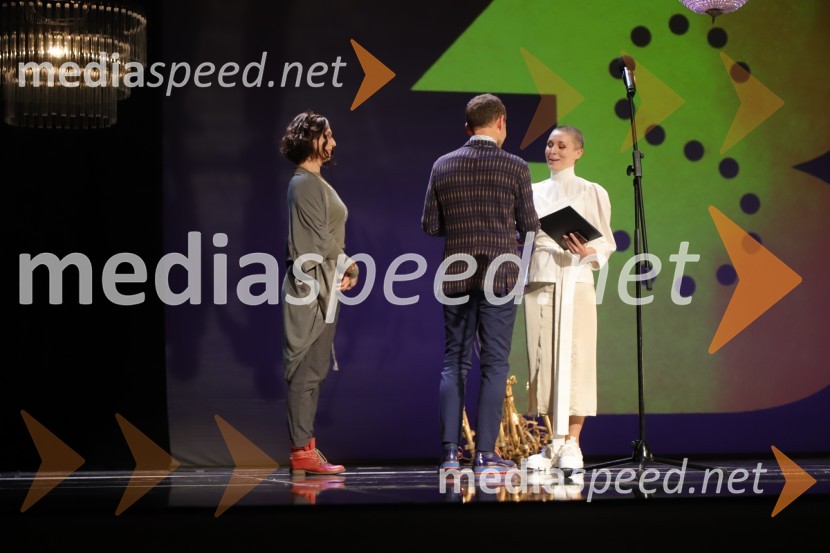  ... ;  Aleš Novak, umetniški direktor Festival Borštnikovo srečanje;  Nataša Keser, igralka59. Festival Borštnikovo srečanje, sklepna slovesnost s podelitvijo nagrad