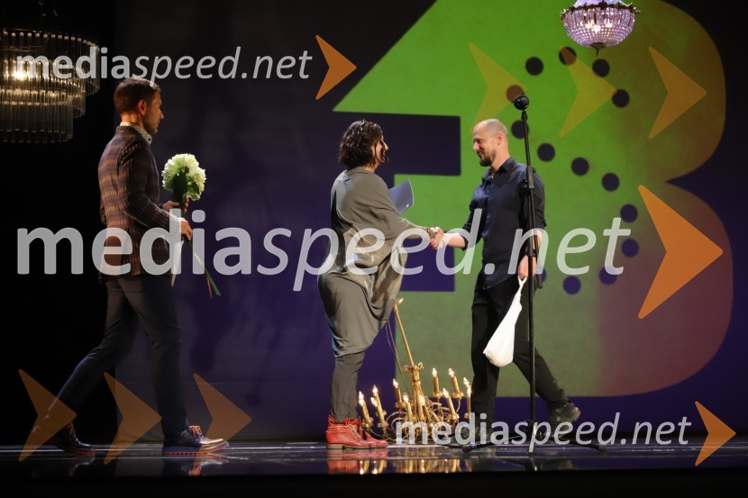  Jernej Gašperin, igralec;  ... 59. Festival Borštnikovo srečanje, sklepna slovesnost s podelitvijo nagrad