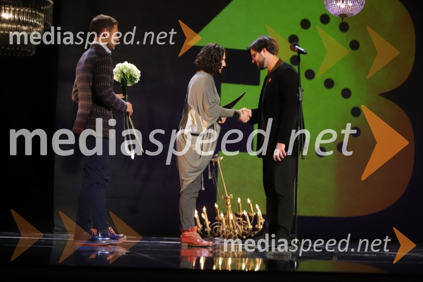  Aleš Novak, umetniški direktor Festival Borštnikovo srečanje;  ... ;  Jan Krmelj, režiser59. Festival Borštnikovo srečanje, sklepna slovesnost s podelitvijo nagrad