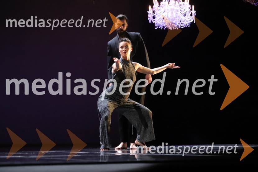  Domen Novak, igralec ;  Urška Centa, plesalka flamenka59. Festival Borštnikovo srečanje, sklepna slovesnost s podelitvijo nagrad