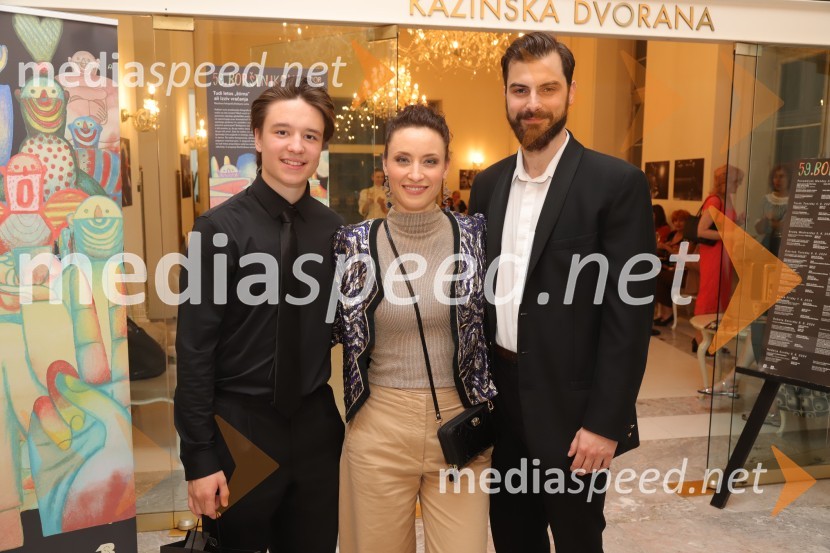  ... ;  Urška Centa, plesalka flamenka;  Domen Novak, igralec 59. Festival Borštnikovo srečanje, sklepna slovesnost s podelitvijo nagrad