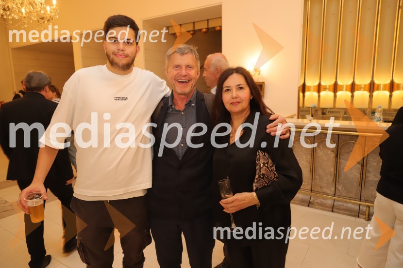  Angel Lav Grahovac;  Borut  Veselko, igralec;  Ksenija Mišič, igralka59. Festival Borštnikovo srečanje, sklepna slovesnost s podelitvijo nagrad