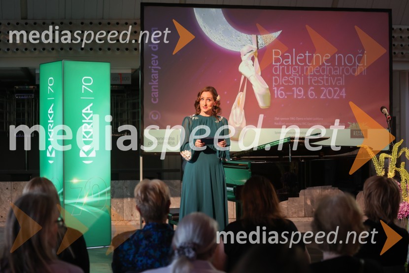  Katja Ogrin, kustosinja, Cankarjev domDrugi mednarodni plesni festival Baletne noči, otvoritev