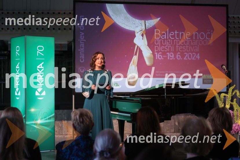  Katja Ogrin, kustosinja, Cankarjev domDrugi mednarodni plesni festival Baletne noči, otvoritev