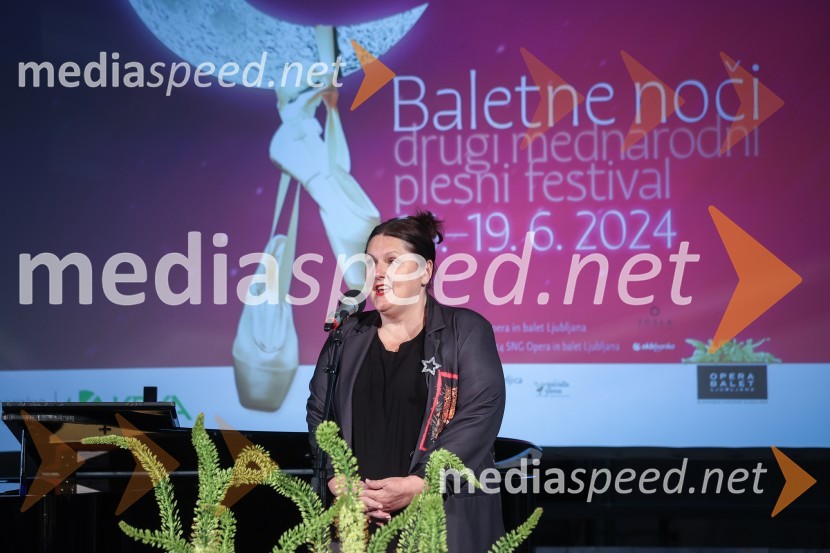  Uršula Cetinski, generalna direktorica, Cankarjev domDrugi mednarodni plesni festival Baletne noči, otvoritev