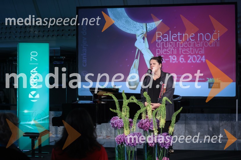  Uršula Cetinski, generalna direktorica, Cankarjev domDrugi mednarodni plesni festival Baletne noči, otvoritev