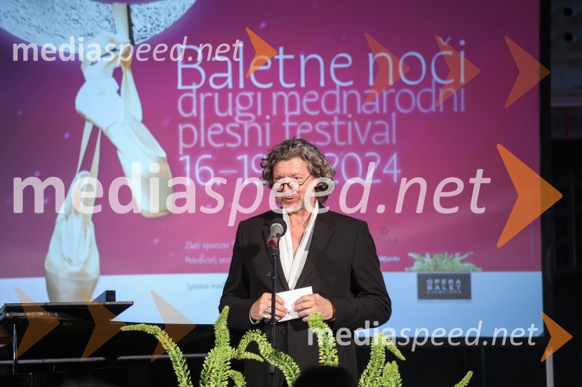  Renato Zanella, umetniški direktor ljubljanskega baletaDrugi mednarodni plesni festival Baletne noči, otvoritev