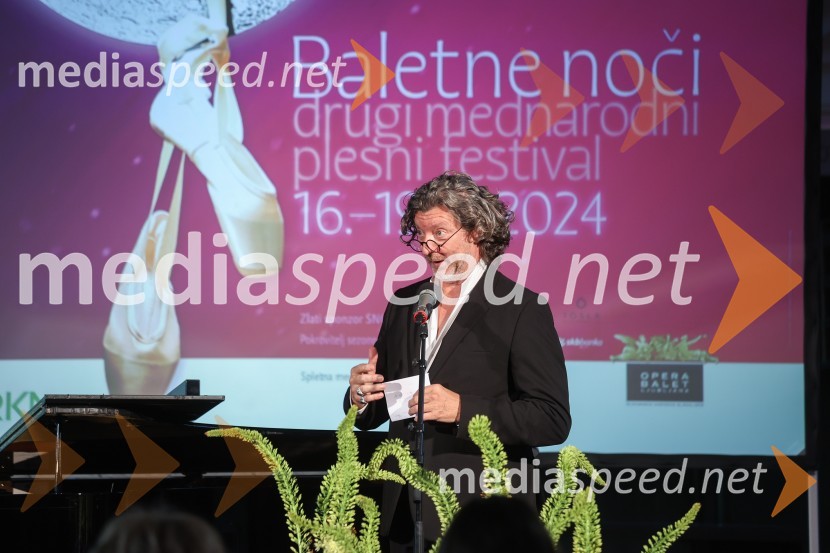  Renato Zanella, umetniški direktor ljubljanskega baletaDrugi mednarodni plesni festival Baletne noči, otvoritev