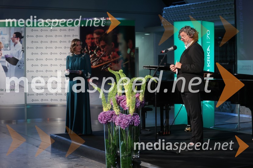  Katja Ogrin, kustosinja, Cankarjev dom;  Renato Zanella, umetniški direktor ljubljanskega baletaDrugi mednarodni plesni festival Baletne noči, otvoritev