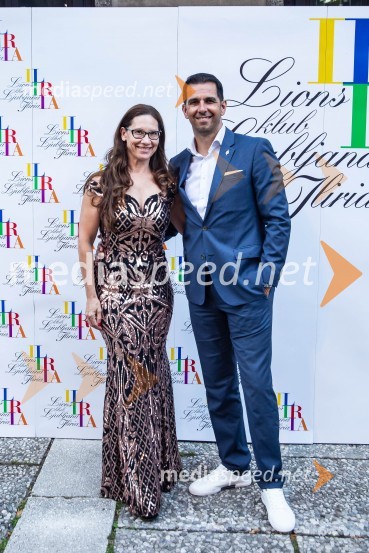  Katja Mlakar, direktorica, agencija AVI;  Marko  Mlakar, direktor in partner, Amrop AdriaKresna noč 2024