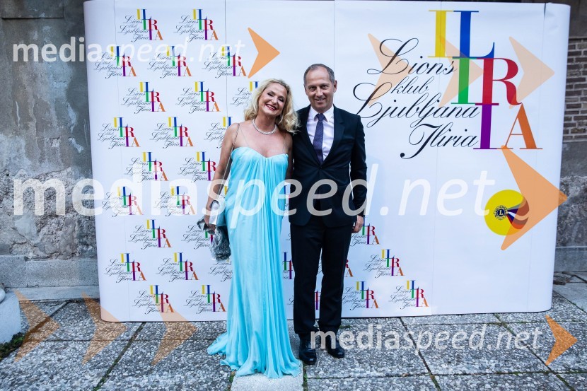  Diana Dimnik, predsednica Lions klub Ljubljana Iliria;  ... Kresna noč 2024