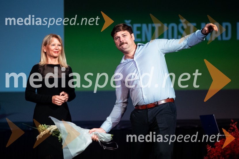 mag. Maja Pak Olaj, direktorica, Slovenska turistična organizacija;  Nejc Farčnik, Grič restavracijaRazglasitev izbora Michelin guide Slovenija 2024