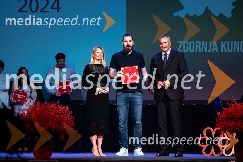 mag. Maja Pak Olaj, direktorica, Slovenska turistična organizacija;  ... ; mag. Dejan  Židan, državni sekretar na Ministrstvu za gospodarstvo, turizem in športRazglasitev izbora Michelin guide Slovenija 2024