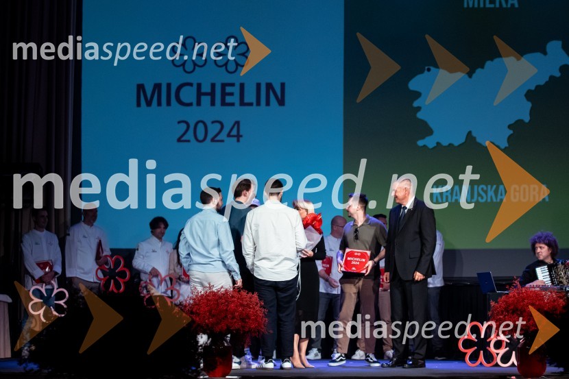 Razglasitev izbora Michelin guide Slovenija 2024