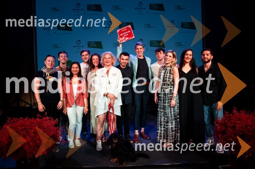 Razglasitev izbora Michelin guide Slovenija 2024