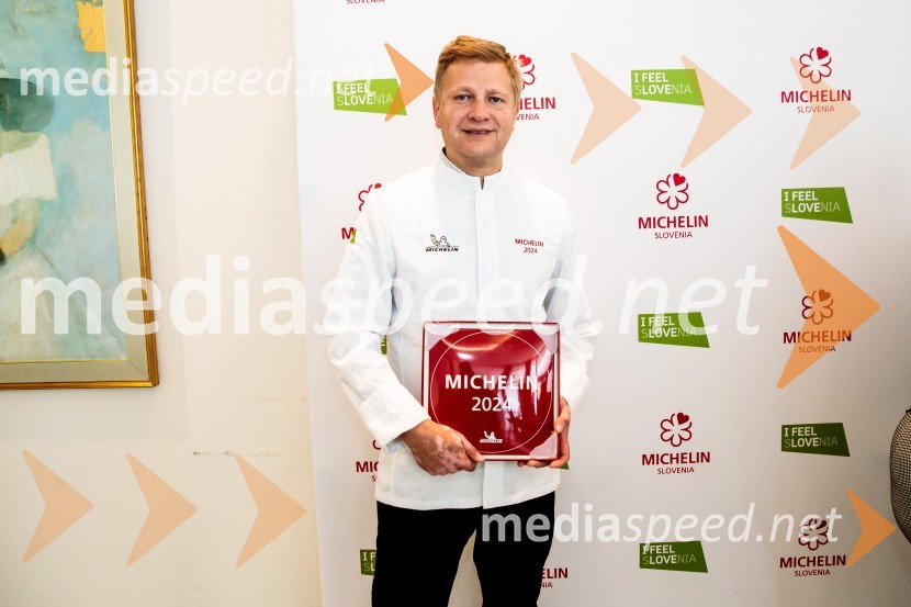 Razglasitev izbora Michelin guide Slovenija 2024
