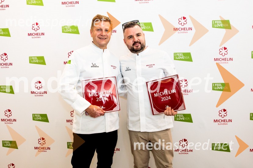 Razglasitev izbora Michelin guide Slovenija 2024