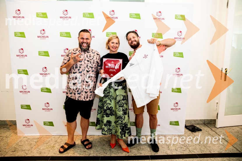 Razglasitev izbora Michelin guide Slovenija 2024