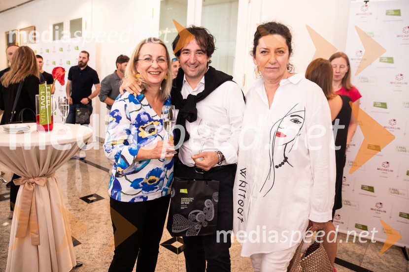  Urša Cvilak, odgovorna urednica, revija Pet zvezdic;  Tomaž Kavčič, kuharski mojster, Pri Lojzetu, Zemono, podpredsednik BASS;  ... Razglasitev izbora Michelin guide Slovenija 2024