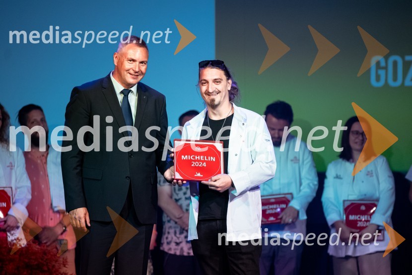 mag. Dejan  Židan, državni sekretar na Ministrstvu za gospodarstvo, turizem in šport;  ... Razglasitev izbora Michelin guide Slovenija 2024