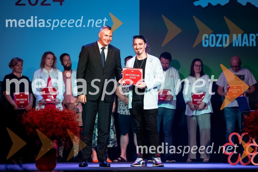 mag. Dejan  Židan, državni sekretar na Ministrstvu za gospodarstvo, turizem in šport;  ... Razglasitev izbora Michelin guide Slovenija 2024