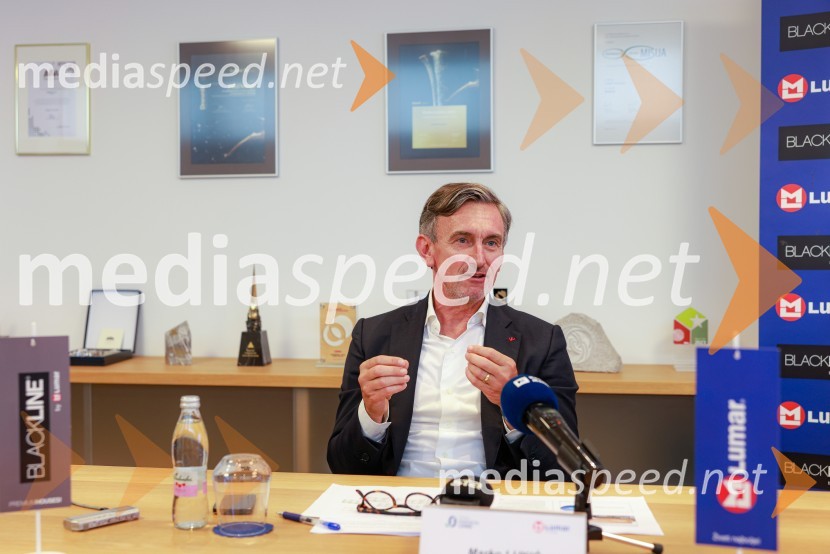  Marko Lukić, lastnik in direktor družbe Lumar IGNovinarska konferenca podjetja Lumar