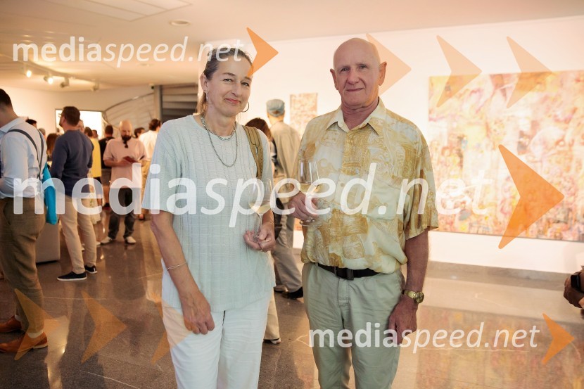 Odprtje razstave Lične zablode slikarja Patrika Dvorščaka