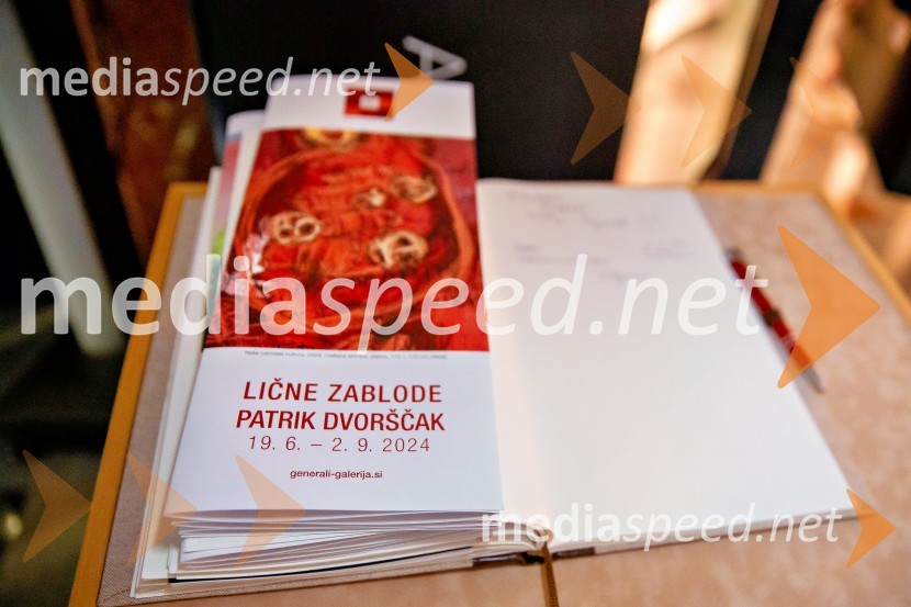 Odprtje razstave Lične zablode slikarja Patrika Dvorščaka