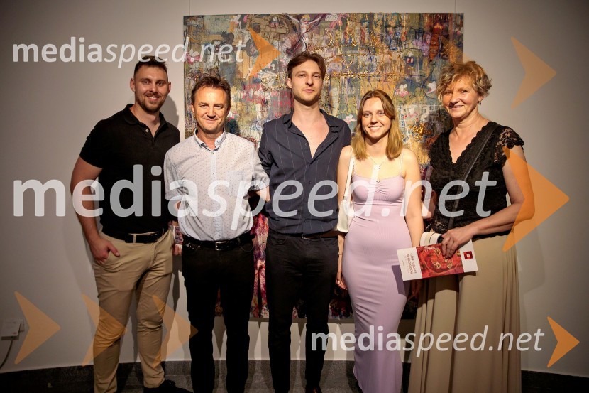  ... ;  ... ;  Patrik Dvorščak, slikar;  ... ;  ... Odprtje razstave Lične zablode slikarja Patrika Dvorščaka