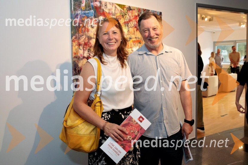 Odprtje razstave Lične zablode slikarja Patrika Dvorščaka