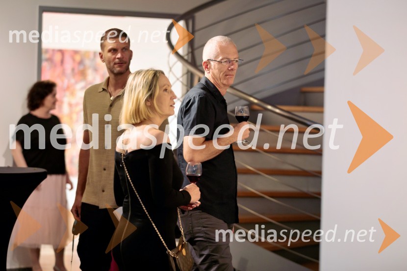 Odprtje razstave Lične zablode slikarja Patrika Dvorščaka