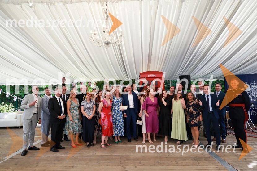 Britansko veleposlaništvo v Ljubljani obeležilo rojstni dan kralja Karla III.