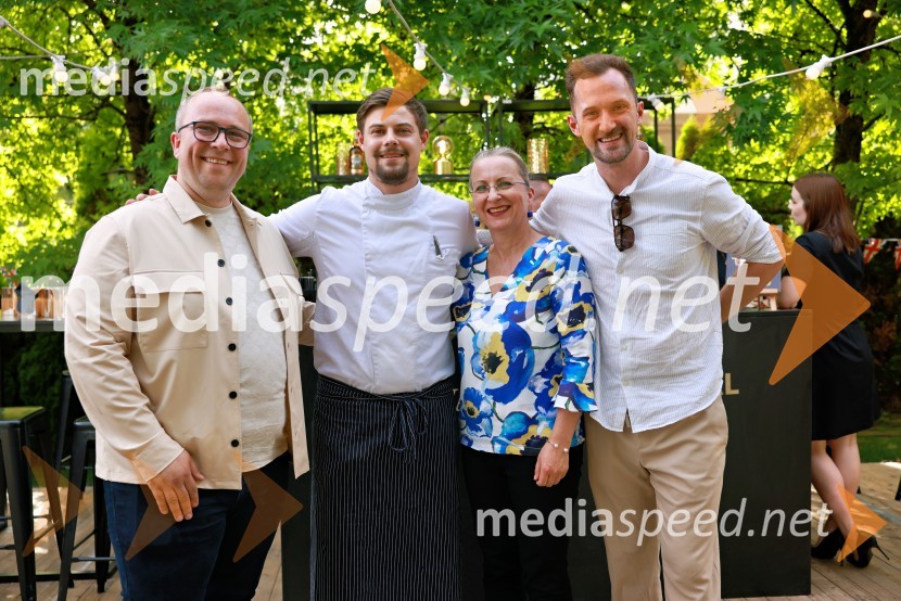  ... ;  ... ;  Urša Cvilak, odgovorna urednica, revija Pet zvezdic;  Mojmir Marko Šiftar, Restavracija EvergreenBritansko veleposlaništvo v Ljubljani obeležilo rojstni dan kralja Karla III.