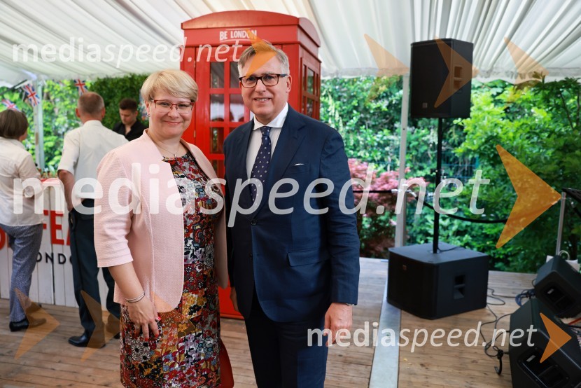 Britansko veleposlaništvo v Ljubljani obeležilo rojstni dan kralja Karla III.